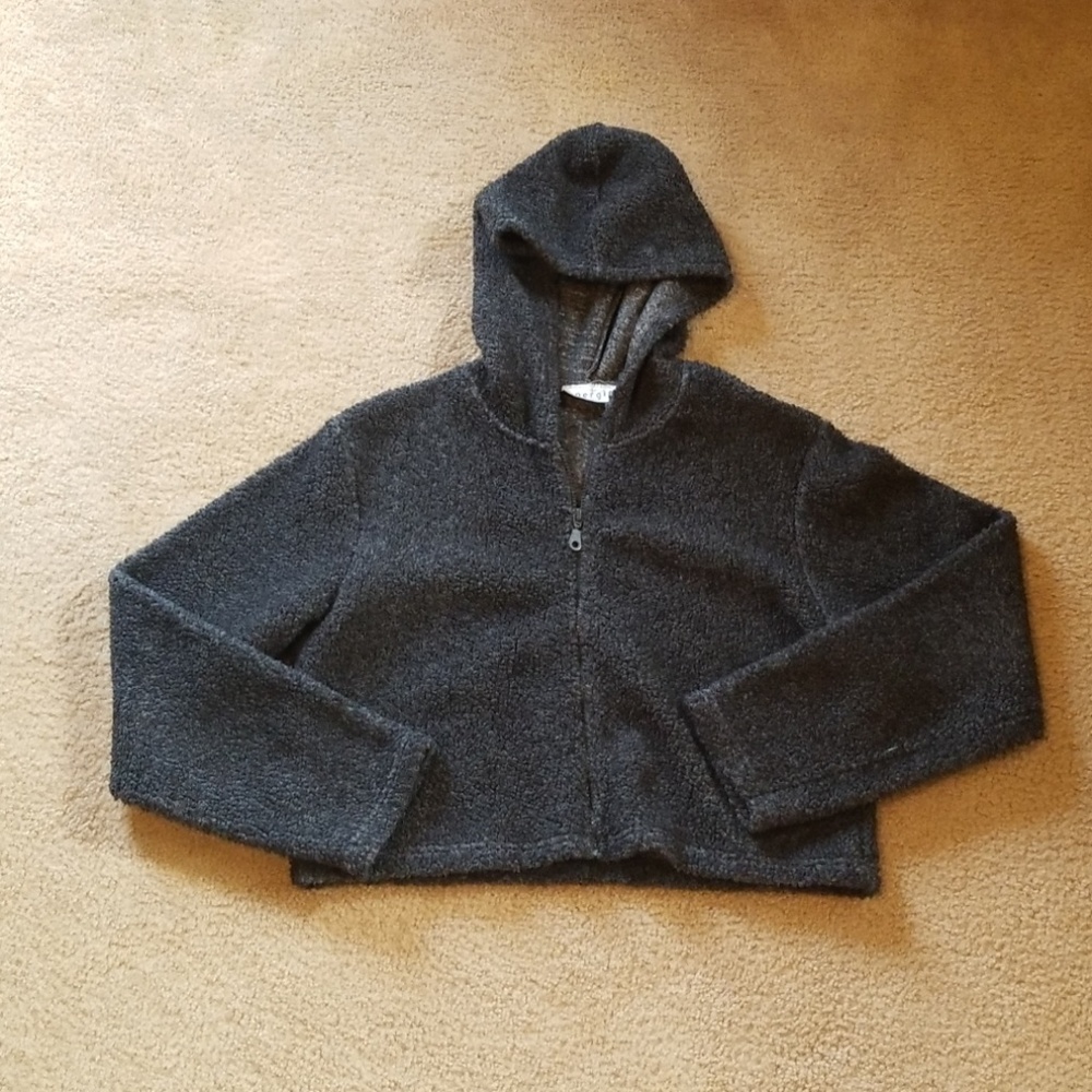 Cropped Hooded Jacket